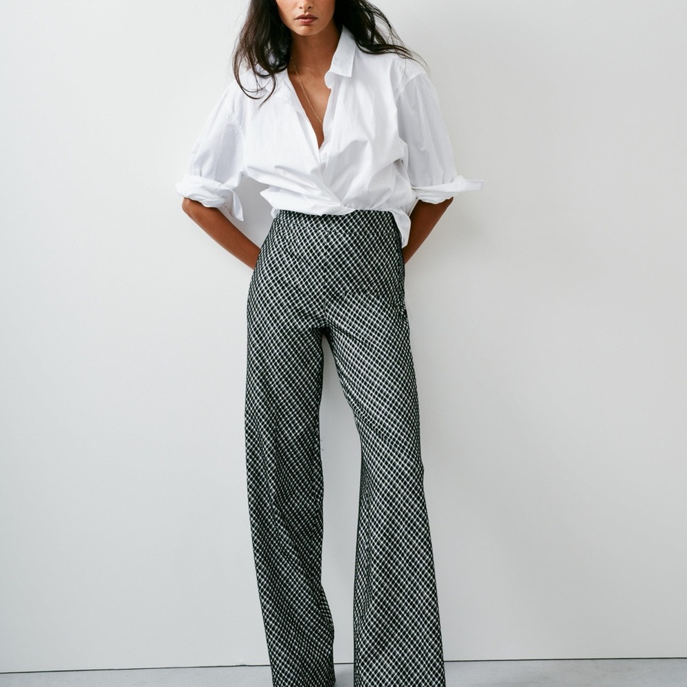 SPANXsmooth™ PerfectFit
Ponte Wide Leg Pant in Jacquard - M